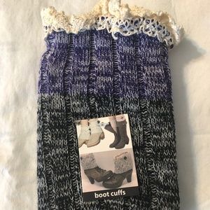 women's boot cuffs